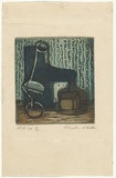Artist: Aldor, Christine. | Title: Still life. | Date: c.1953 | Technique: etching and aquatint, printed in colour, from multiple plates