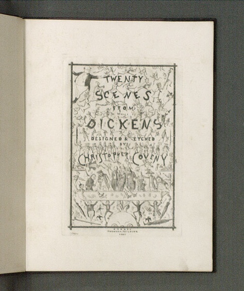 Artist: b'Coveny, Christopher.' | Title: b'Title: [Title page] 1883.' | Date: 1883 | Technique: b'etching, printed in black ink, from one plate'