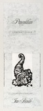 Artist: b'ARNOLD, Raymond' | Title: b'Panoptikum. A portrait in wax. Ian Bonde' | Date: 1991 | Technique: b'screenprint, printed in colour, from multiple stencils; etching, printed in black ink, from one plate'