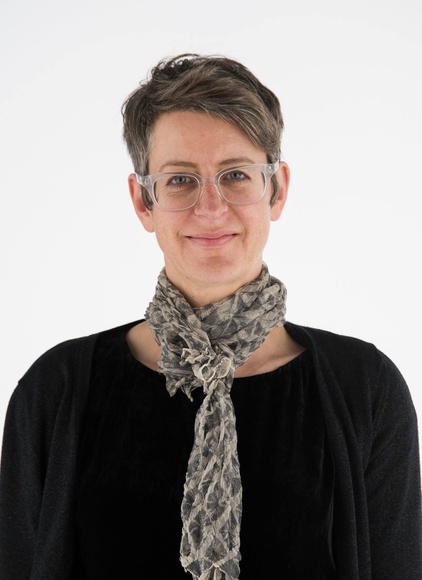 Title: Alisa Bunbury, Curator and art historian. Image courtesy Potter Museum of Art.