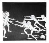 Artist: b'BOYD, Arthur' | Title: b'Lysistrata: Earth is delighted now,....' | Date: (1970) | Technique: b'etching and aquatint, printed in black ink, from one plate' | Copyright: b'Reproduced with permission of Bundanon Trust'