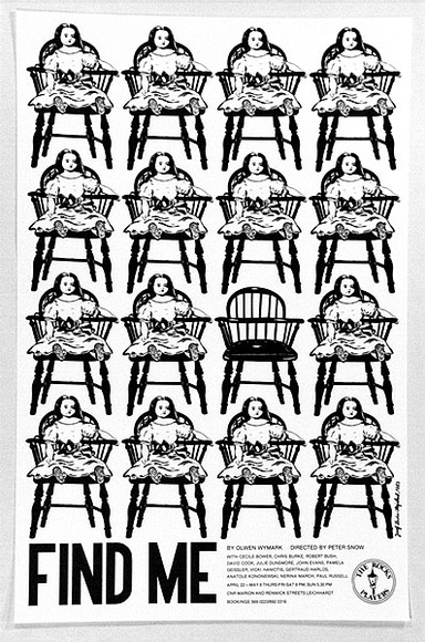 Artist: b'Stejskal, Josef Lada.' | Title: b'Fine Me by Olwen Wymark. Directed by Peter Snow ...The Rocks Players.' | Date: 1983 | Technique: b'offset-lithograph' Artist: b'Stejskal, Josef Lada.' | Title: b'Fine Me by Olwen Wymark. Directed by Peter Snow ...The Rocks Players.' | Date: 1983 | Technique: b'offset-lithograph'