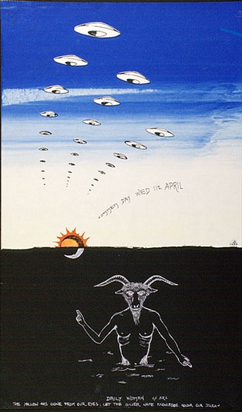 Artist: b'LITTLE, Colin' | Title: b'Commen Day' | Technique: b'screenprint, printed in colour, from multiple stencils' Artist: b'LITTLE, Colin' | Title: b'Commen Day' | Technique: b'screenprint, printed in colour, from multiple stencils'