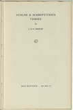 Artist: b'OGILVIE, Helen' | Title: b'title-page' | Date: 1952 | Technique: b'letterpress text, printed in black ink, from one plate'