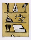 Artist: BALDESSIN, George | Title: Emblems II. | Date: 1976 | Technique: colour etching and aquatint