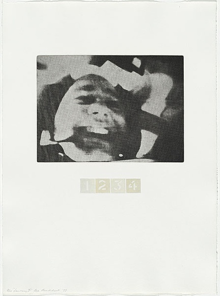 Artist: b'MADDOCK, Bea' | Title: b'Journey I.' | Date: 1977, September-November | Technique: b'photo-etching, aquatint and stipple, printed in colour, from five plates' Artist: b'MADDOCK, Bea' | Title: b'Journey I.' | Date: 1977, September-November | Technique: b'photo-etching, aquatint and stipple, printed in colour, from five plates'
