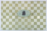 Artist: McPherson, Megan. | Title: not titled (spin/to sea) | Date: 1995 | Technique: woodcut, printed in colour, from multiple blocks