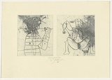 Artist: SELLBACH, Udo | Title: not titled | Date: 1960-80 | Technique: etching