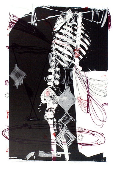 Artist: b'Reynolds, John.' | Title: b'Blind Prophet' | Date: 1990 | Technique: b'lithograph, printed in colour, from multiple stones' | Copyright: b'\xc2\xa9 John Reynolds'