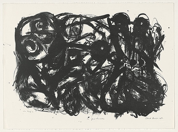 Artist: b'Henigan, Patrick.' | Title: b'The good samaritan' | Date: 1987 | Technique: b'lithograph, printed in black ink, from one stone' Artist: b'Henigan, Patrick.' | Title: b'The good samaritan' | Date: 1987 | Technique: b'lithograph, printed in black ink, from one stone'