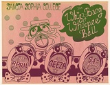 Artist: EARTHWORKS POSTER COLLECTIVE | Title: Sancta Sophia College presents The Whizz-Bang Whoopee Ball. | Date: 1977 | Technique: screenprint, printed in colour, from one stencil