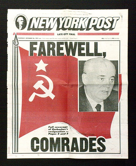 Artist: b'Fairskye, Merilyn.' | Title: b'Page of newspaper in envelope.' | Date: 1991 | Copyright: b'\xc2\xa9 Merilyn Fairskye' Artist: b'Fairskye, Merilyn.' | Title: b'Page of newspaper in envelope.' | Date: 1991 | Copyright: b'\xc2\xa9 Merilyn Fairskye'
