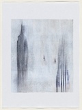 Artist: b'SELENITSCH, Alex' | Title: b'not titled [two buildings].' | Date: 2000 | Technique: b'colourstar 5.3 photocopy'