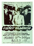 Artist: MACKINOLTY, Chips | Title: Reefer madness: A nostalgic look at dope: 1930s style. | Date: 1974 | Technique: screenprint, printed in black ink, from one stencil