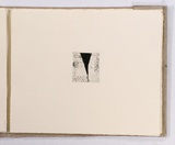 Artist: Mann, Gillian. | Title: (Blurred abstract). | Date: 1981 | Technique: etching, printed in black ink, from one plate