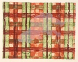 Artist: McPherson, Megan. | Title: Hong Kong Island check | Date: 1997 | Technique: lithograph, printed in colour and translucent white, from four stones