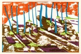 Artist: b'COLEING, Tony' | Title: b'Idea for sculpture [2].' | Date: 1974 | Technique: b'screenprint, printed in colour, from seven stencils'