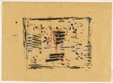 Artist: b'Nolan, Sidney.' | Title: b'Abstract' | Date: c.1939 | Technique: b'monotype'