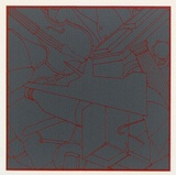 Artist: Burgess, Peter. | Title: Object relations I - 2 of 6. | Date: 1990 | Technique: screenprint, printed in colour, from two stencils