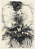Artist: Hessing, Leonard. | Title: The jungle | Date: 1964 | Technique: lithograph, printed in colour, from three zinc plates