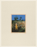 Artist: HARVEY, Geoffrey | Title: Teddy in Centennial park '54 | Date: 1977 | Technique: photo-screenprint, printed in colour, from multiple stencils