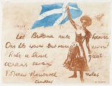 Artist: Defteros, June. | Title: Voice | Date: 1994 | Technique: etching, printed in colour, from from two plates