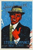 Artist: WORSTEAD, Paul | Title: Speak with frankness - Stephen Cummings new single | Date: 1986 | Technique: screenprint, printed in colour, from four stencils | Copyright: This work appears on screen courtesy of the artist