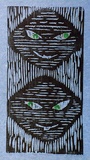 Artist: b'Buckley, Sue.' | Title: b'Happy honan girls.' | Date: 1962 | Technique: b'woodcut, printed in colour, from multiple blocks' | Copyright: b'This work appears on screen courtesy of Sue Buckley and her sister Jean Hanrahan'