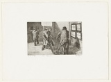 Artist: Dunlop, Brian. | Title: Old Tuscans | Date: 1983 | Technique: etching and aquatint, printed in black ink, from one plate