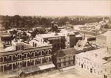 Artist: Lyttelton Times. | Title: Lyttelton Times buildings.