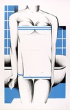 Artist: Powditch, Peter. | Title: The towel | Date: 1969 | Technique: lithograph, printed in colour, from two plates