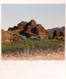 Artist: b'Rose, David.' | Title: b'Late afternoon in the Bungle Bungles' | Date: 1990 | Technique: b'screenprint, printed in colour, from multiple stencils'
