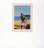 Artist: b'Pearson, Ian.' | Title: b'Seaside 2' | Date: 1977 | Technique: b'screenprint, printed in colour, from multiple stencils'