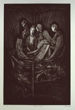 Artist: Edwards, Annette. | Title: Life's like that | Date: 1985 | Technique: softground etching and aquatint, printed in black ink, from one plate