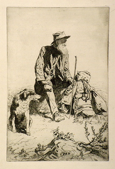 Artist: b'LINDSAY, Lionel' | Title: b'The Summit' | Date: c.1925 | Technique: b'etching, printed in black ink, from one plate' | Copyright: b'Courtesy of the National Library of Australia' Artist: b'LINDSAY, Lionel' | Title: b'The Summit' | Date: c.1925 | Technique: b'etching, printed in black ink, from one plate' | Copyright: b'Courtesy of the National Library of Australia'