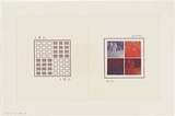 Artist: MADDOCK, Bea | Title: Pages | Date: 1979 | Technique: photo-etching, burnishing, relief-etching and letterpress, printed in colour