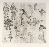 Artist: b'Shearer, Mitzi.' | Title: b'Shapes, figures and ideas 2' | Date: 1981