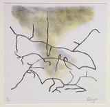 Artist: COLEING, Tony | Title: Drawing for sculpture [4]. | Date: 1970 | Technique: lithograph, printed in colour, from two stones [or plates]