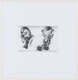 Artist: Lohse, Kate. | Title: not titled | Date: 2003 | Technique: screenprint, printed in black ink, from one screen