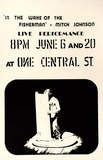 Artist: Johnson, Mitch. | Title: Live Performance | Technique: screenprint, printed in colour, from multiple stencils