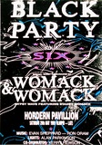 Title: Black Party six. Womack and Womack. | Date: 1989 | Technique: screenprint, printed in colour, from three stencils