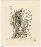 Artist: SELLBACH, Udo | Title: not titled | Date: 1960-80 | Technique: etching