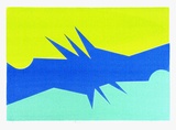 Artist: Sharp, James. | Title: Serigraph D | Date: 1981 | Technique: screenprint, printed in colour, from multiple stencils | Copyright: © Estate of James Sharp