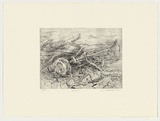 Artist: Mortensen, Kevin. | Title: Debris | Date: 2000 | Technique: etching, printed in black ink, from one copper plate | Copyright: © Kevin Mortensen