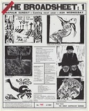 Artist: VARIOUS | Title: The broadsheet: 1 | Date: 1967 | Technique: relief prints, printed in black ink, each from one block