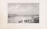 Artist: Sainson, Louis de. | Title: Vue prise au Port Western dans la crique des Mangliers. (Westernport Bay, Victoria.) | Date: 1833 | Technique: lithograph, printed in black ink, from one stone