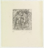 Artist: SELLBACH, Udo | Title: not titled | Date: 1960-80 | Technique: etching