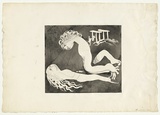 Artist: BOYD, Arthur | Title: Myrrhine and Kinesias. Variant of no. 16. | Date: (1970) | Technique: etching and aquatint, printed in black ink, from one plate | Copyright: Reproduced with permission of Bundanon Trust