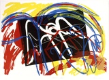 Artist: b'Blair, Philippa.' | Title: b'Aeroplane Angel.' | Date: 1989 | Technique: b'lithograph, printed in colour, from multiple stones'