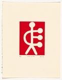 Artist: b'Band, David.' | Title: b'Red miles' | Date: 1996 | Technique: b'screenprint, printed in colour, from one stencil'